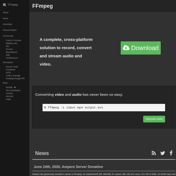ffmpeg.org