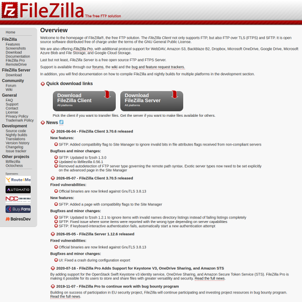 filezilla-project.org