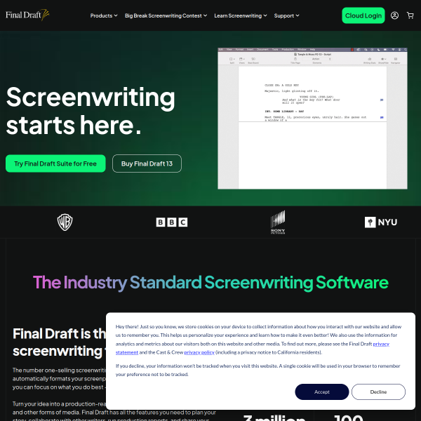 finaldraft.com