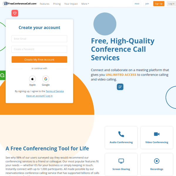 freeconferencecall.com