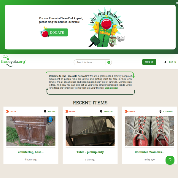 freecycle.org