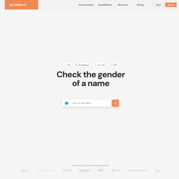 genderize.io