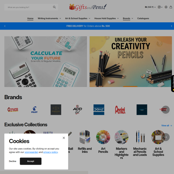 giftsandpens.com