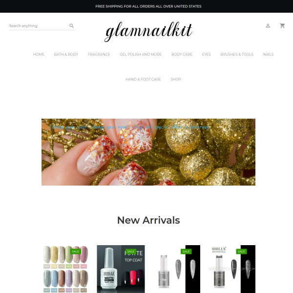 glamnailkit.com