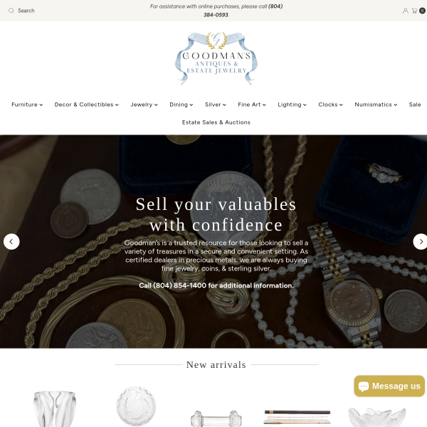 goodmansantiques.com