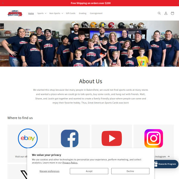 greatamericansportscards.com