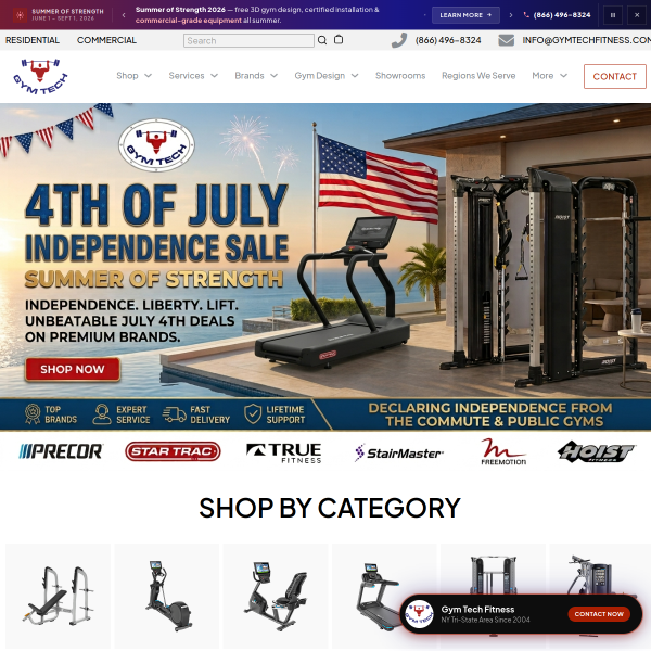 gymtechfitness.com