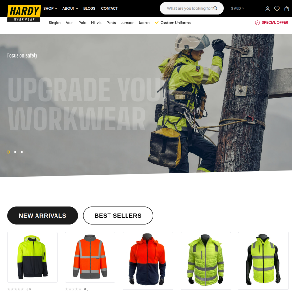 hardyworkwear.com