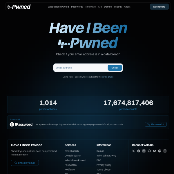 haveibeenpwned.com