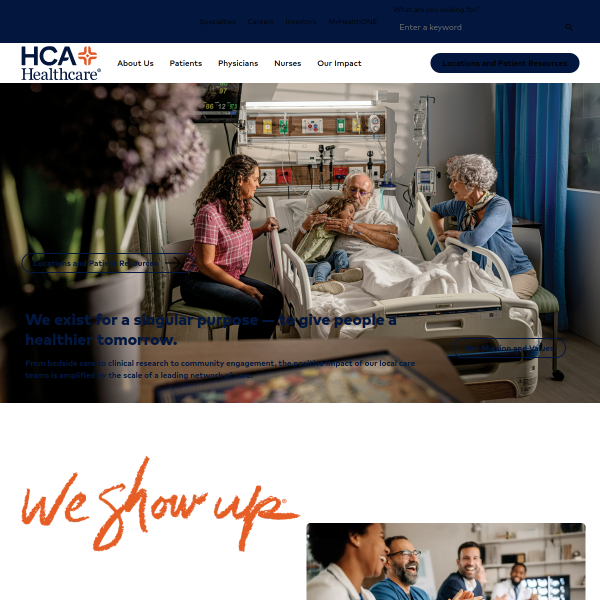 hcahealthcare.com