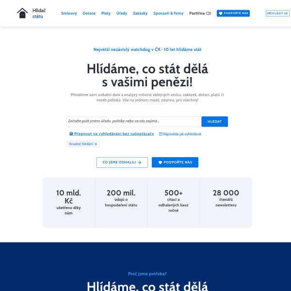 hlidacstatu.cz
