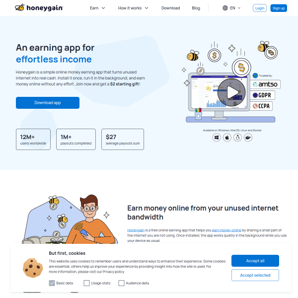 honeygain.com