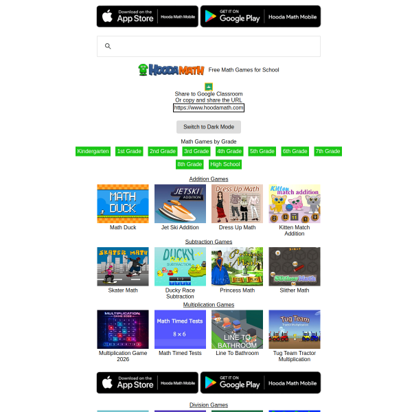 hoodamath.com