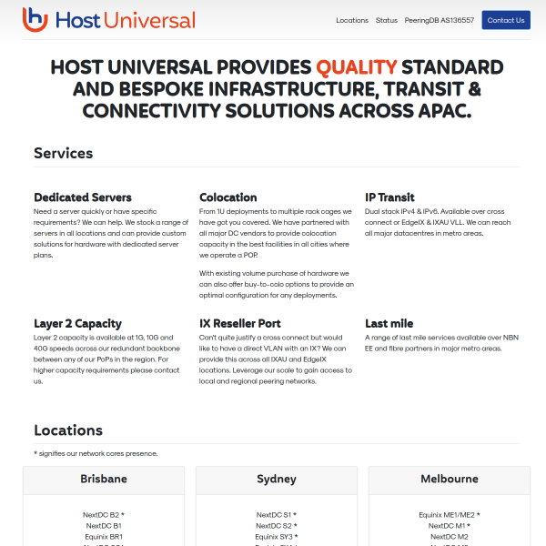 hostuniversal.com.au