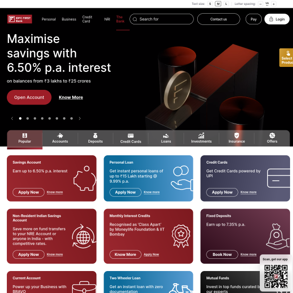 idfcfirstbank.com