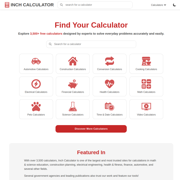 inchcalculator.com