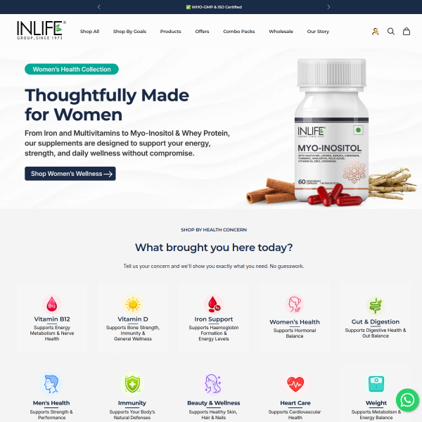 inlifehealthcare.com