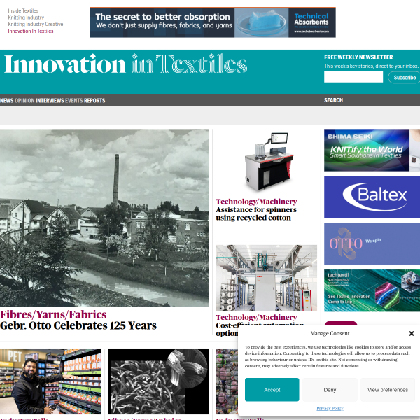 innovationintextiles.com