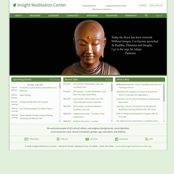 insightmeditationcenter.org