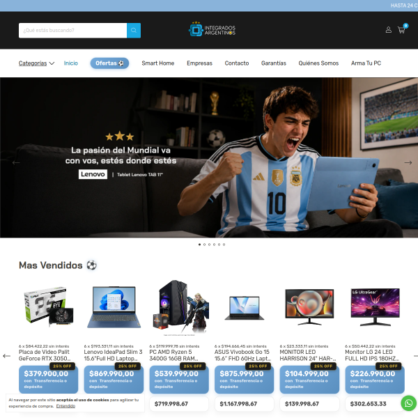 integradosargentinos.com