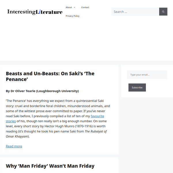 interestingliterature.com