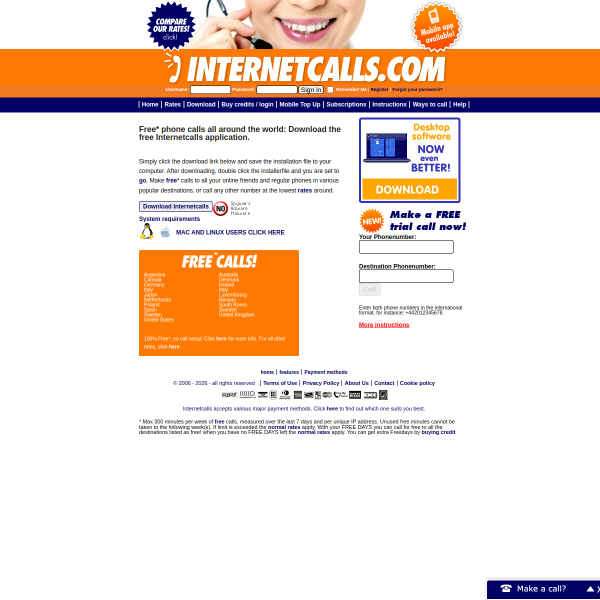 internetcalls.com