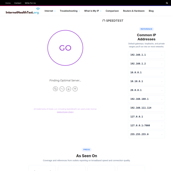 internethealthtest.org