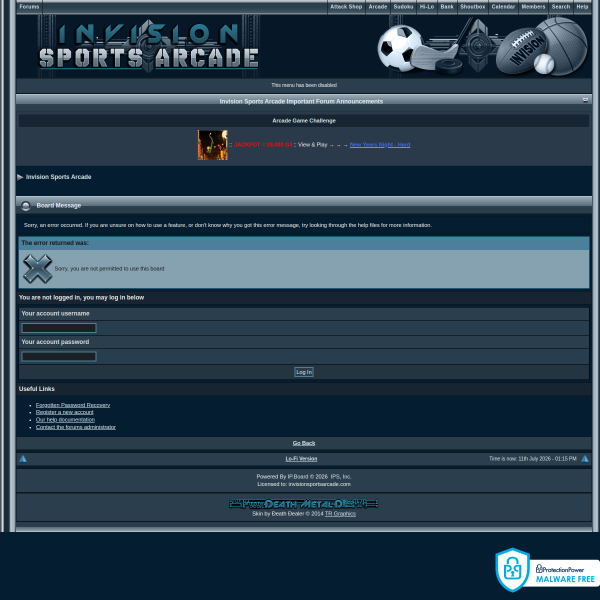 invisionsportsarcade.com
