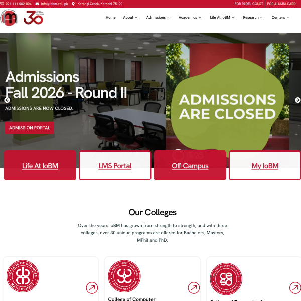 iobm.edu.pk