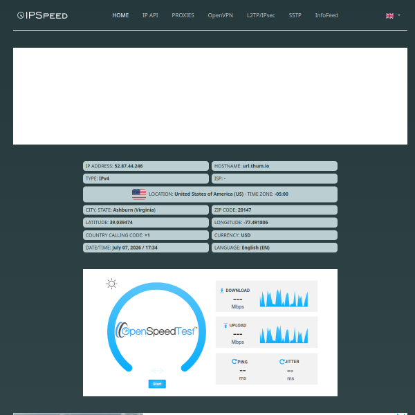 ipspeed.info