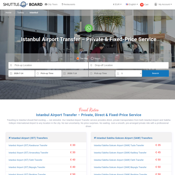 istanbulshuttle.net