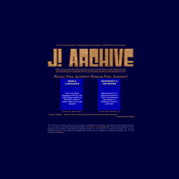 j-archive.com