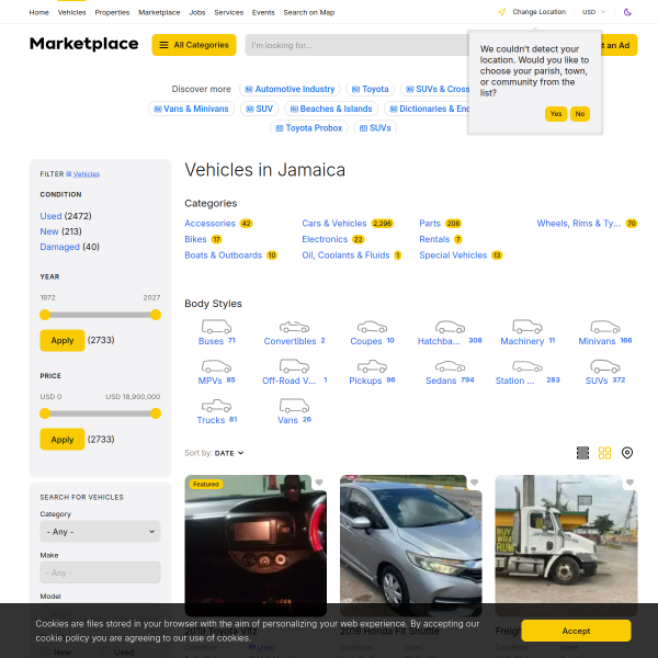 jamaicaautoclassifieds.com