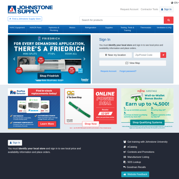 johnstonesupply.com
