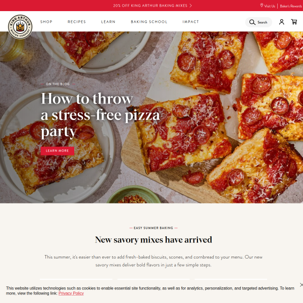 kingarthurbaking.com