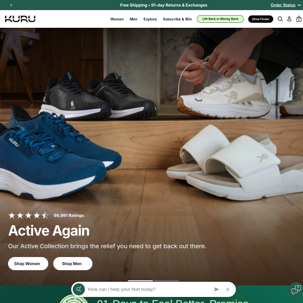 kurufootwear.com