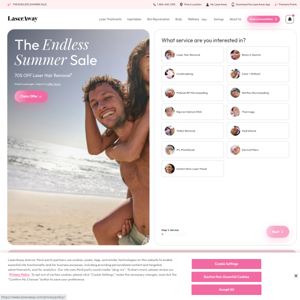 laseraway.com