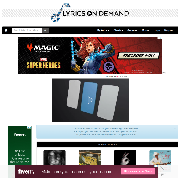 lyricsondemand.com
