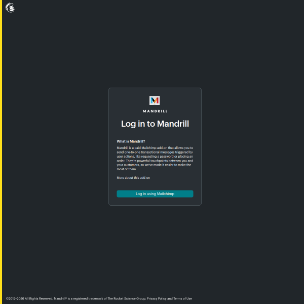 mandrillapp.com