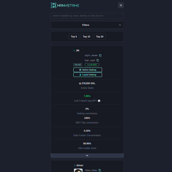 manystake.com