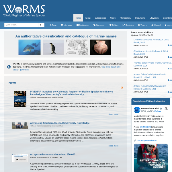 marinespecies.org