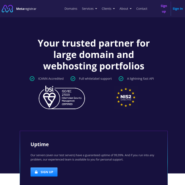 metaregistrar.com