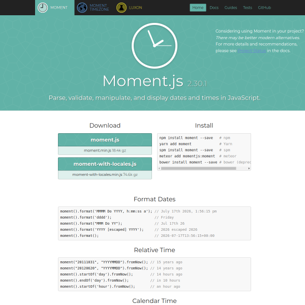 momentjs.com