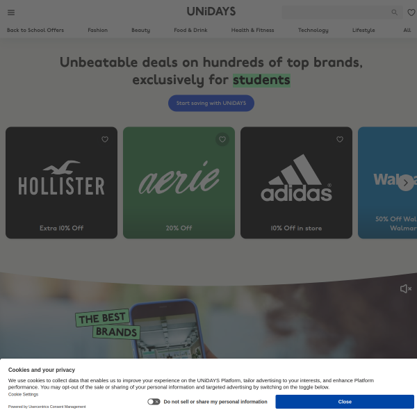 myunidays.com