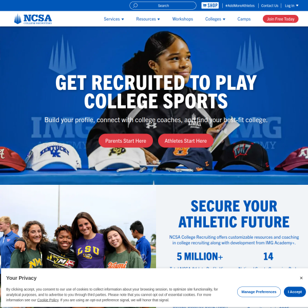 ncsasports.org
