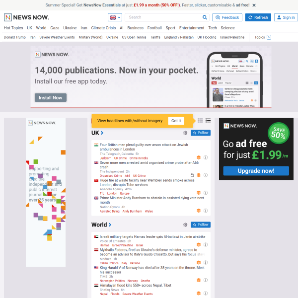 newsnow.co.uk