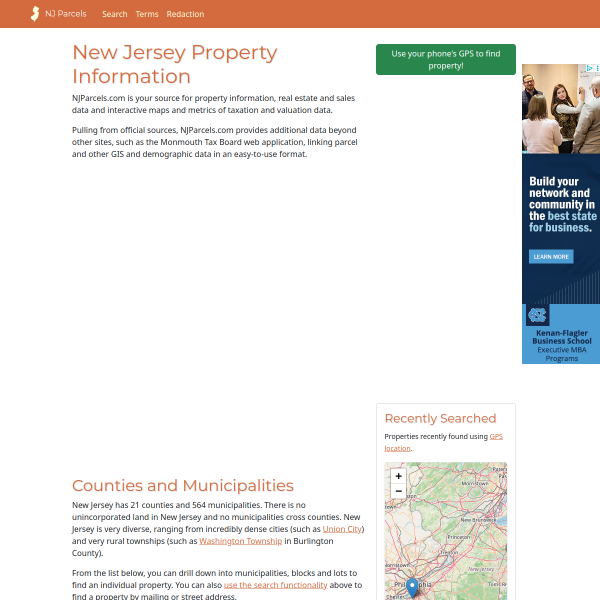 njparcels.com