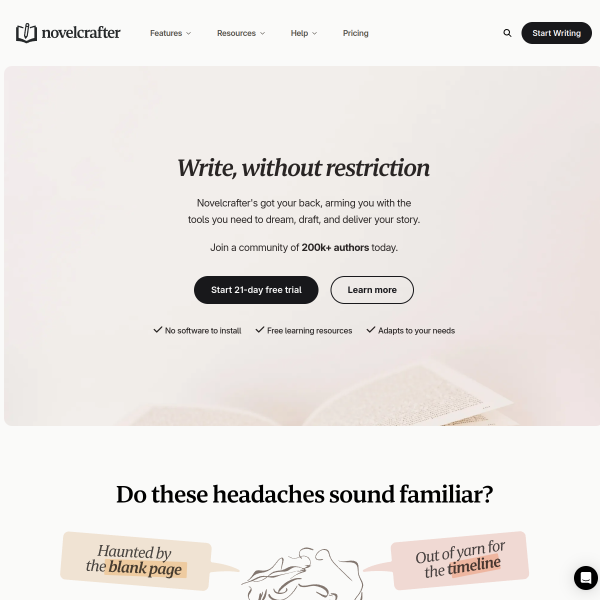 novelcrafter.com