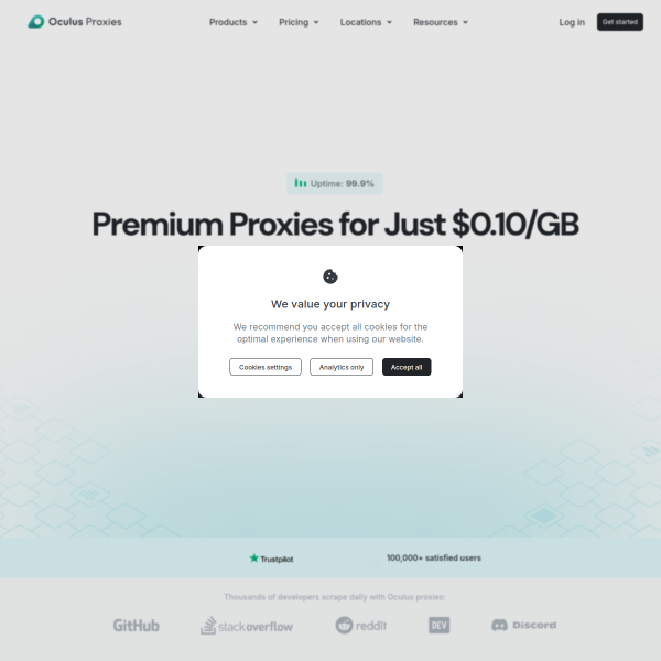 oculusproxies.com