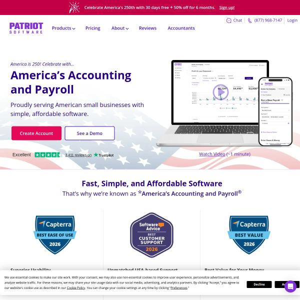 patriotsoftware.com